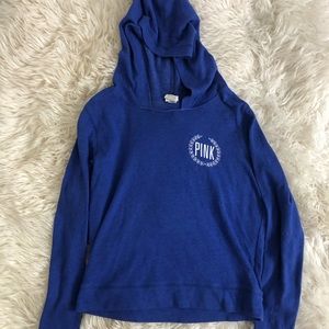 Victoria’s Secret Pink Blue Hoodie